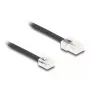 DeLOCK 88038 kabel telefoniczny 5 m czarny RJ-45 RJ-11