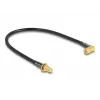 Kabel koncentryczny DeLOCK 12110 0,3 m SMA Czarny