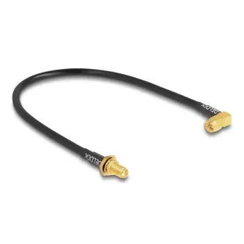 Kabel koncentryczny DeLOCK 12110 0,3 m SMA Czarny