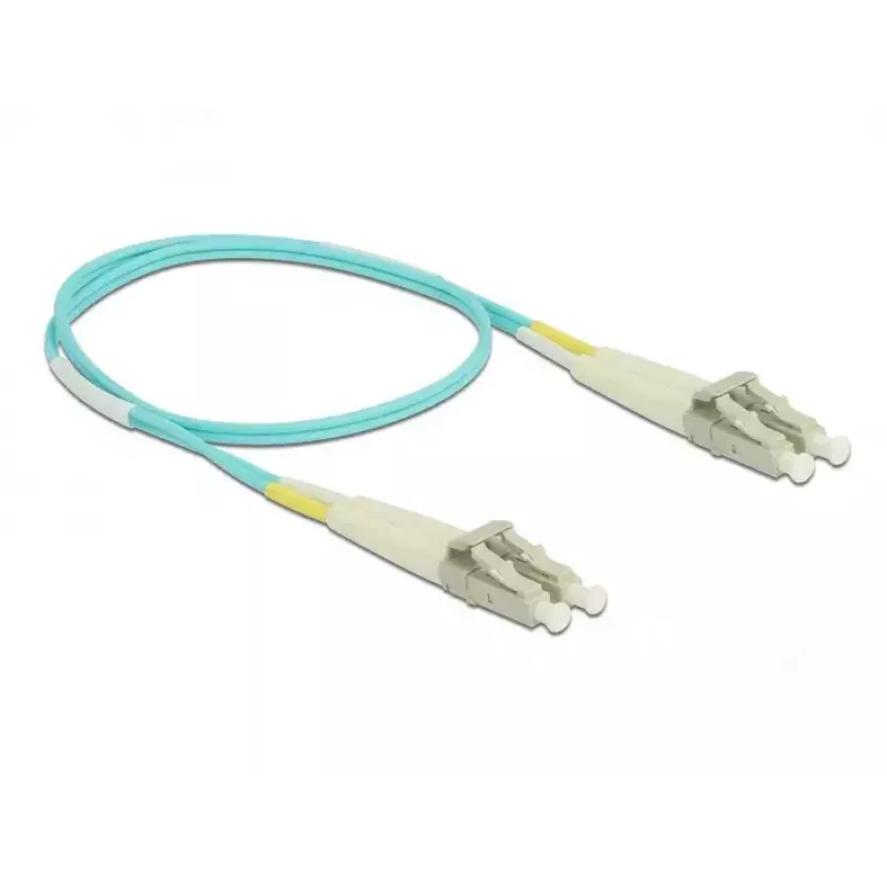 Kabel światłowodowy DeLOCK LC na LC wielomodowy OM3 0,5 m