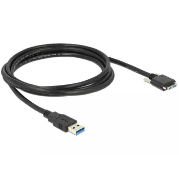 Kabel USB DeLOCK 2m USB 3.0 USB 3.2 Gen 1 Micro-USB B Czarny