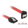 Kabel SATA DeLOCK 83977 0,2 m czarny czerwony