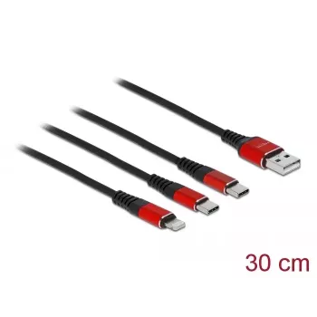 Kabel do ładowania USB 3 w 1 DeLOCK 86708