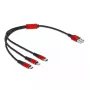 Kabel do ładowania USB 3 w 1 DeLOCK 86708