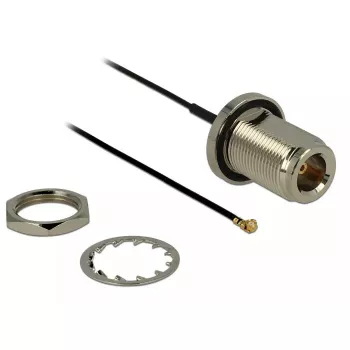 Kabel koncentryczny DeLOCK 0.13m N/MHF U.FL