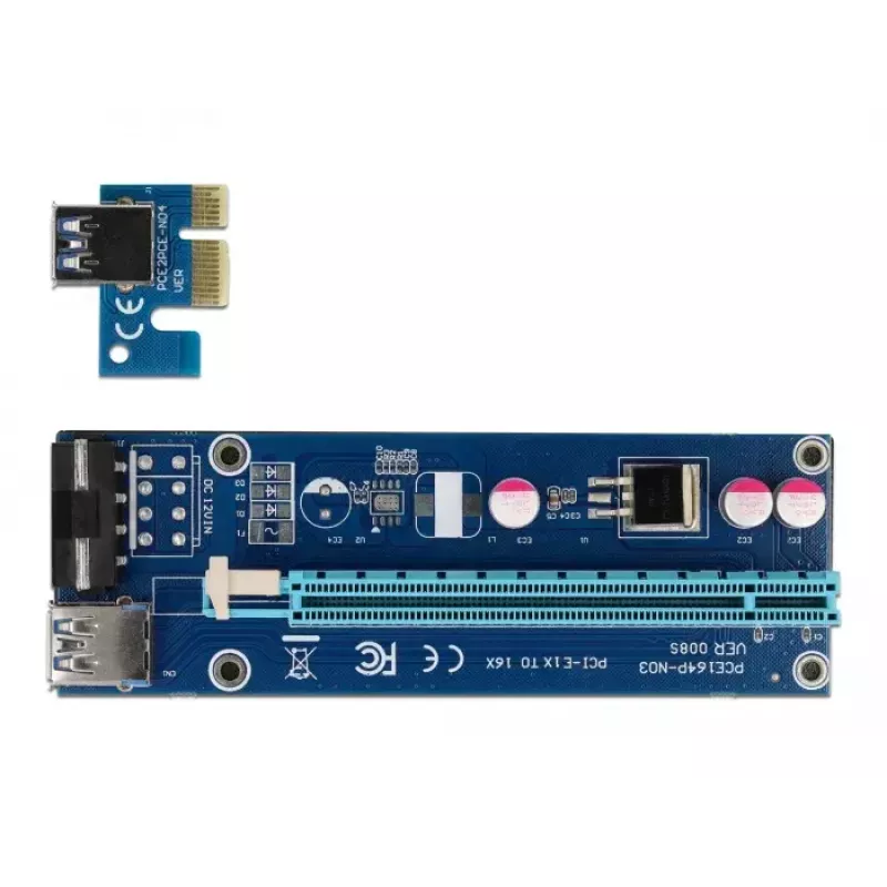 Karta rozszerzająca PCI Express x1 na x16 DeLOCK 41430