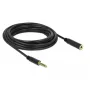 Kabel audio DeLOCK 85799 5 m 4.4 mm czarny