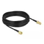 Kabel antenowy DeLOCK wtyk SMA do gniazdo SMA LMR/CFD100 10 m