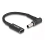 adapter kablowyowy DeLOCK USB Type-C gniazdo na Samsung 5,5 x 3,0 mm wtyk kątowy 90° 15 cm