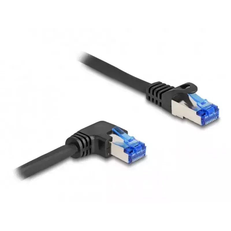 Kabel sieciowy DeLOCK RJ45 Cat.6A S/FTP 2m Czarny