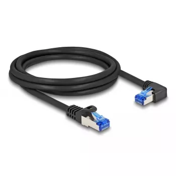 Kabel sieciowy DeLOCK RJ45 Cat.6A S/FTP 2m Czarny
