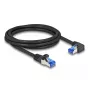 Kabel sieciowy DeLOCK RJ45 Cat.6A S/FTP 3m Czarny