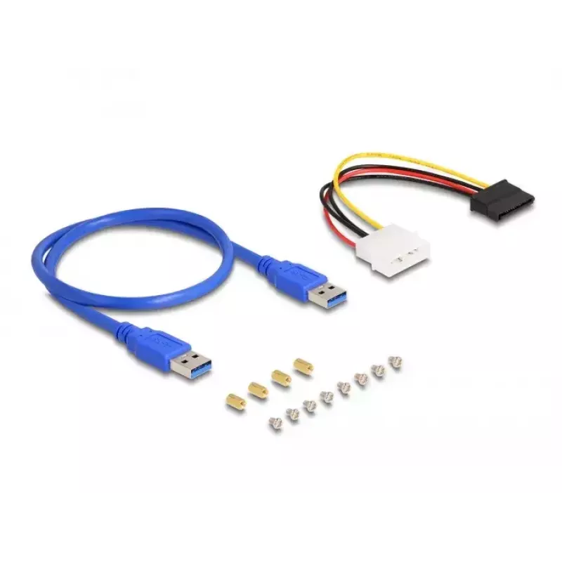 Karta rozszerzeń DeLOCK PCI Express x1 na 3 x PCIe x1, kabel USB 50 cm