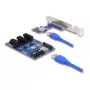 Karta rozszerzeń DeLOCK PCI Express x1 na 3 x PCIe x1, kabel USB 50 cm