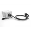 DeLOCK kabel sieciowy RJ45, wtyk do wtyku, kat. 6 STP, 1 m, IP68, czarny