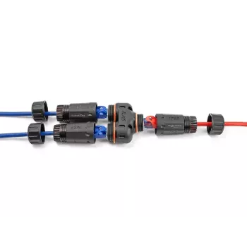 Kabel sieciowy DeLOCK 88143 Rozgałęźnik Y RJ45 na 2x RJ45 Kat.6 Czarny