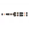 Kabel sieciowy DeLOCK 88143 Rozgałęźnik Y RJ45 na 2x RJ45 Kat.6 Czarny