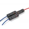 Kabel sieciowy DeLOCK 88143 Rozgałęźnik Y RJ45 na 2x RJ45 Kat.6 Czarny