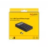 Klawiatura numeryczna DeLOCK 12113 USB Czarna 20 klawiszy Uniwersalna