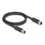 DeLOCK 80520 kabel czujnika/aktuatora 2 m RST M12 Czarny