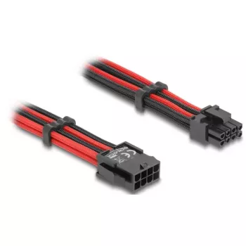 Wewnętrzny kabel zasilający DELOCK 80975 — 8-pin na PCI-E 6+2-pin, 0,3 m