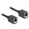 Kabel sieciowy DeLOCK 90324 RJ-45 Cat6a 0,5 m czarny