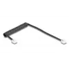 kabel telefoniczny DeLOCK 90201 1 m Czarny RJ-11