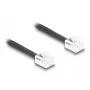 kabel telefoniczny DeLOCK 90201 1 m Czarny RJ-11