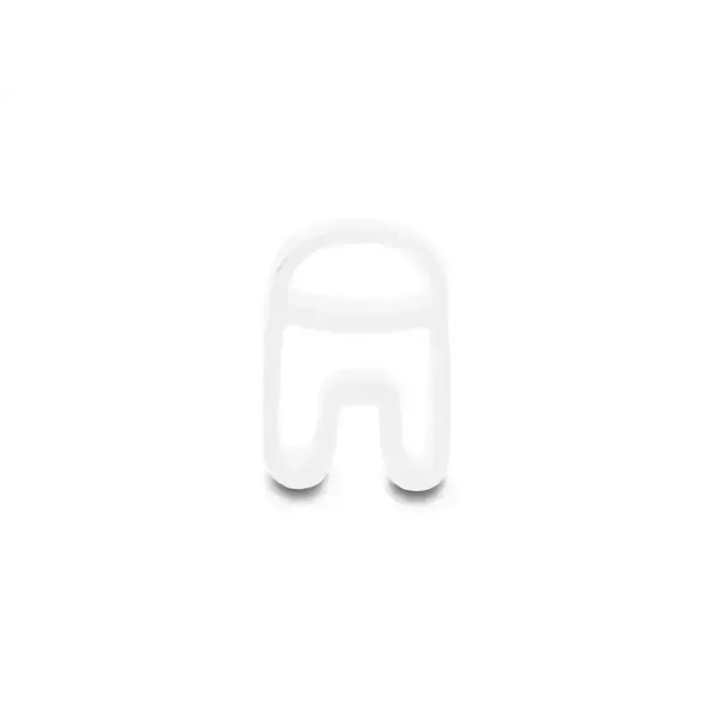 DeLOCK 80950 znaczniki kablowe, przezroczysty plastik, 50 szt.