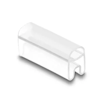 DeLOCK 80950 znaczniki kablowe, przezroczysty plastik, 50 szt.