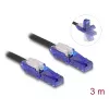 Kabel sieciowy DeLOCK 80928 RJ-45 Cat6 3 m czarny fioletowy