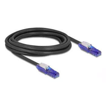 Kabel sieciowy DeLOCK 80928 RJ-45 Cat6 3 m czarny fioletowy