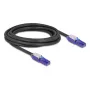 Kabel sieciowy DeLOCK 80928 RJ-45 Cat6 3 m czarny fioletowy