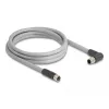 Kabel czujnika/aktuatora DeLOCK 80548 2 m RST M12 Szary