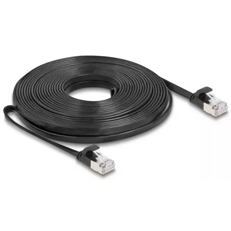 Kabel sieciowy DeLOCK 81169 RJ-45 Cat6a 10 m Czarny