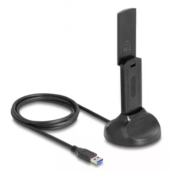 DeLOCK Wi-Fi 6E Dwuzakresowy Adapter WLAN USB AX3000 1201 Mbps