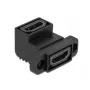 Adapter HDMI DeLOCK Easy 45 kątowy 90°