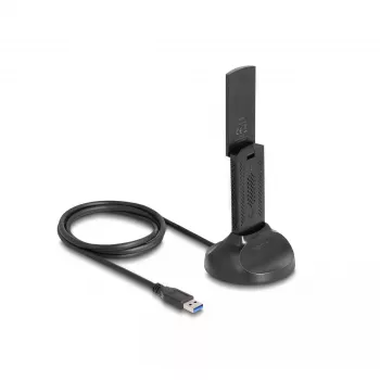 DeLOCK 12771 Karta sieciowa WLAN 1201 Mbit/s USB Wi‑Fi 6