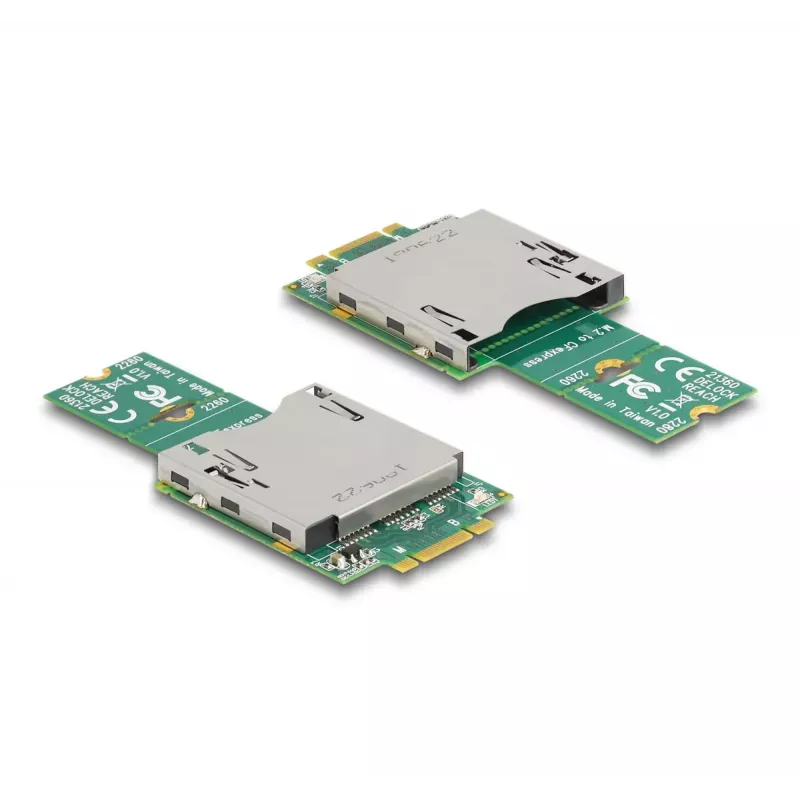 Adapter DeLOCK M.2 Key B+M męski do slotu CFexpress, M.2, CFexpress B, CF