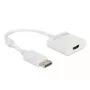 Adapter DisplayPort 1.2 męski na HDMI żeński 4K DeLOCK 63586