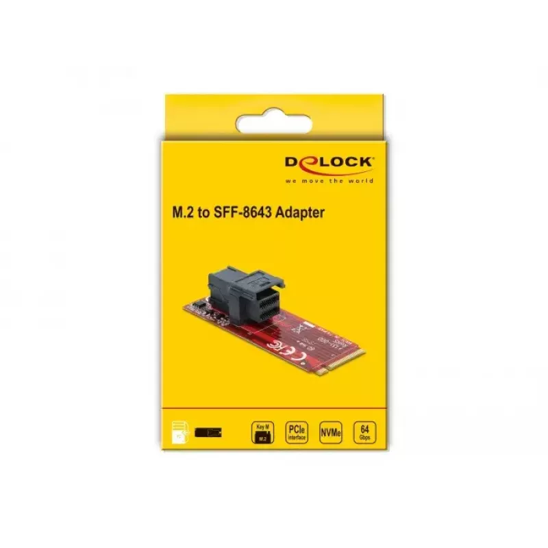 Wewnętrzny adapter M.2 DeLOCK 62721