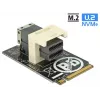 Wewnętrzny adapter Mini-SAS DeLOCK 63918