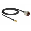Kabel koncentryczny DeLOCK 88940 2m RP-SMA Czarny