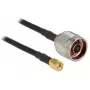 Kabel koncentryczny DeLOCK 88940 2m RP-SMA Czarny