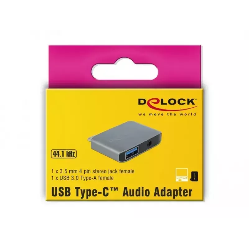 Stacja dokująca do laptopa DeLOCK 63965 Antracyt