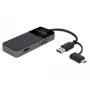 Stacja dokująca do laptopa DeLOCK 64085 USB 3.2 Gen 1 Type-A Czarny
