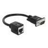 Kabel SAS DeLOCK 63999 0,2 m czarny