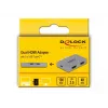 Podwójny adapter HDMI DeLOCK 64123 do MacBooka