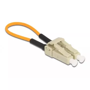 Adapter pętli zwrotnej światłowodowej DeLOCK 86930 LC OM2 Multi-mode Beżowy