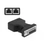 Adapter DeLOCK D-Sub 15-pin żeński na 2 x RJ45 żeński AUI 66806